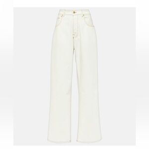 JACQUEMUS NWT Le de-nimes large white size 26